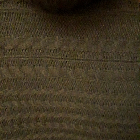 United States Sweaters Medium Dark Grey Cowl Neck Sweater - Picture 2 of 12